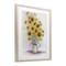 Stupell Industries Sunflowers In Watering Can Framed Print Under Glass, design by Patti Bishop
